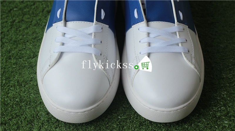 Valentino Garavani White Blue Sneaker